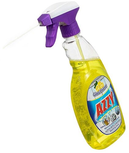 AZZY fast-acting ultra-lemon glass cleaner sample